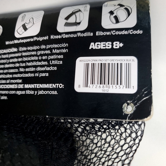 Krash Kids Skateboard Scooter Bike Elbow Wrist & Knee Protection Gear Pa… - Picture 8 of 8